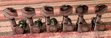 Vintage 70's 80's Schaller M6 Guitar Tuners 6 Inline W. Germany Tuning Pegs picture