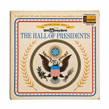 Walt Disney World Hall of Presidents LP 1972 Disneyland STER-3806 picture