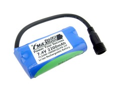 FMA Protected 7.4V 2200mAh Li-ion Battery for Magic_shine Headlight Bike Light picture
