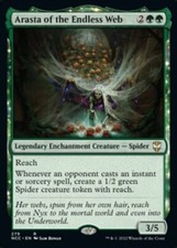 x1 Arasta of the Endless Web R MTG Commander Streets of New Capenna M/NM, Englis picture