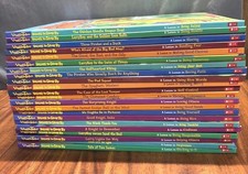 VeggieTales Values To Grow By Lot of 22 Hardcover Books Scholastic Doug Peterson picture
