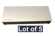 Lot of 5 STARTECH TB3DOCK2DPPD Thunderbolt 3 Dock  WITH A/C ADAPTER picture