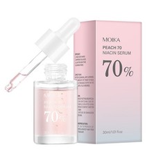 Moika Peach 70 Niacinamide Serum 30ml Hydrating Brightening Face Serum - New picture