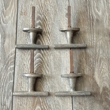 Vintage Antique Car Truck Auto Door Lever Handle Matching Lot of 4 Read picture