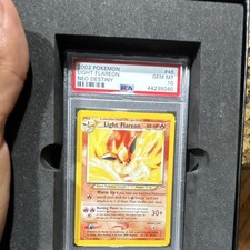 Wizards of the Coast Pokémon Neo Destiny Light Flareon 46/105 PSA 10 low pop picture