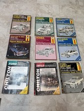 Haynes. Chilton, Car Repair Manuals Lo #9 Manuals picture