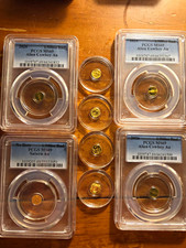 8- 2026 Alien Cowboy Au & Saturn Au 1/500 oz Gold Coins PCGS MS69 Lot You Get 8 picture