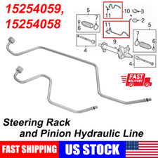 For 2008-2014 Silverado Tahoe Suburban Avalanche Rack & Pinion transfer lines US picture