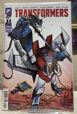 Transformers #7 Cover A 1st Print 2024 Image Comics Starscream Energon Universe. picture