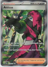 Atticus - 133/131 133/131 Ultra Rare SV: Prismatic Evolutions Near Mint picture