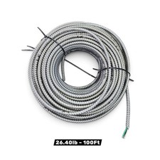 Southwire 100 ft. 12-Gauge/2-Gauge Solid CU MC (Metal Clad) Armorlite Cable picture
