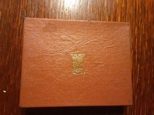 Vintage KEM Double Deck Playing Cards Green and Brown In Original Box picture