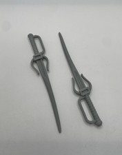 Vintage MOTU Masters of the Universe Blade Sword Set 1986 REPRO Part picture