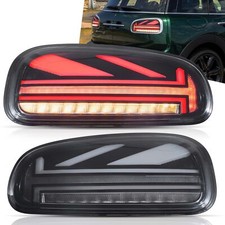 VLAND Smoked LED Tail Lights For 2015-23 Mini Clubman F54 W/Sequential Turn Rear picture