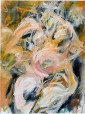 Rare Original GERRIT GREVE Signed (in 2 Places) Acrylic Painting On Canvas-2009. picture