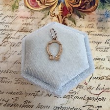 Small 14k 583 Rose Gold Horseshoe 3/4