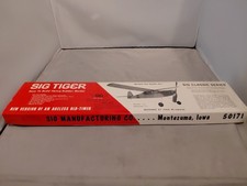 SIG Tiger FF-22 Classic Series Flying Rubber Model Kit, Multicolor Vintage picture
