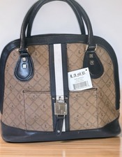 L.A.M.B. by Gwen Stefani Saddle Montego Satchel Luxury Designer Leather #4203 picture
