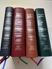 The Liturgy of the Hours Complete 4 Volume Set Large Type Edition 1975  VG picture