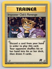 POKEMON TEAM ROCKET IMPOSTER OAK'S REVENGE 76/82 UNLIMITED UC NM A97482 FREE S&H picture