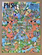 Phish FOIL Poster 2025 Folsom Field Boulder, CO Print picture