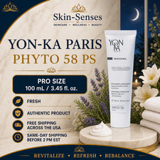 Yonka Phyto 58 Creme For Dry Skin (3.45oz / 100ml) PRO Size NEW / EXP 3/29 picture