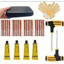 29pcs Car Truck Motorcycle Tire Repair Kit DIY Flat Tire Plug Patch Tool Set picture