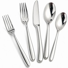 40-Piece Heavy Duty Stainless Steel Silverware Set for 8 - Durable Flatware Set picture