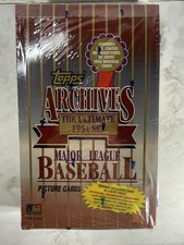 1994 Topps Archives 1954 Baseball Sealed Box 24 Packs Possible AARON autograph picture