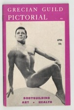 Grecian Guild Pictorial 1959 Bodybuilding Ronnie Lewis 48pgs Gay Magazine M29279 picture