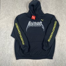 Puma Meek Mill Nightmares Dreamchaser Black Hoodie Size 2XL Rare NWT picture