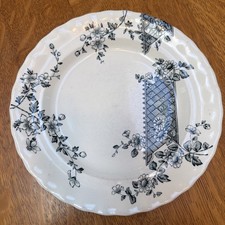 Antique Keeling & Co Aesthetic Movement Essex 9.5” Plate Transferware 1880s picture