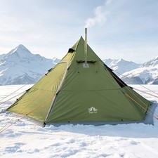Night Cat Hot Tent with Stove Jack 6 Person Double Layer Tent Winter Camping picture