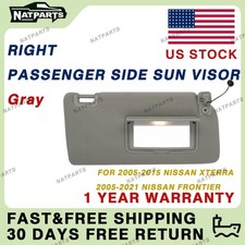 Right Passenger Sun Visor for Nissan 05-21Frontier  05-15Xterra 96400- EA002 picture