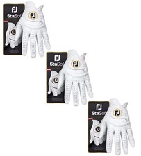 Footjoy StaSof Mens Leather Golf Glove (3 Pack) - New picture