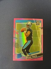 Panini Donruss Optic 2023 Bryce Young Panthers Rated Rookie Pink Prizm #213 picture