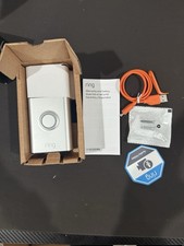 Ring 1080p Wireless Video Doorbell - Satin Nickel Model 5F97F2 FAST SHIPPING picture