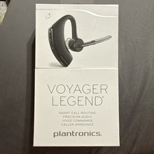 New Plantronics Voyager Legend Wireless Bluetooth Headset, Black,Noise-Canceling picture