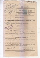 INDIA CENTRAL EXCISE  REVENUE FISCAL STAMP USED ON DOCUMENT FOR COLLECTION. picture