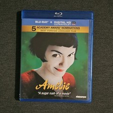 Amélie Blu-ray Disc (2001) French Foreign Film LIKE NEW picture