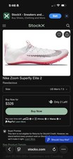 Nike Zoom Superfly Elite 2 Rawdacious Track Spikes White Pink Orange Men picture