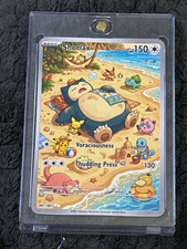 Pokemon Fan Art Snorlax 001/001 Basic Pokemon Card 150 HP English 2023 picture