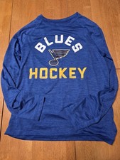 St. Louis Blues Fanatics Authentic Pro Rink Long Sleeve T-shirt Men's Small picture