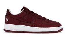 Size 10.5M/12W - Nike Air Force 1 Low Kobe Bryant Forever Lower Merion Away IB00 picture
