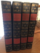 Vintage World's Popular Encyclopedias Vol 1-4 , A-ENG (1937, Hardcover)  Rare picture