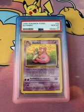 PSA 10 1999 POKEMON FOSSIL #43 SLOWBRO picture