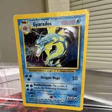 Pokemon TCG Gyarados 6/102 Base Set Holo Rare Unlimited English 1999 Arita picture