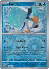 Reverse Holo Eiscue -  048/193 Uncommon Paldea Evolved picture