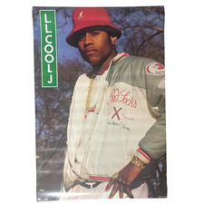1987 L.L. Cool J Vintage Poster Original Iconic Hip Hop Style NOS RARE Vintage picture