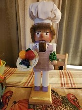 RARE STEINBACH COLLECTOR'S GUSTAV THE ROYAL COOK NUTCRACKER, Original Box picture